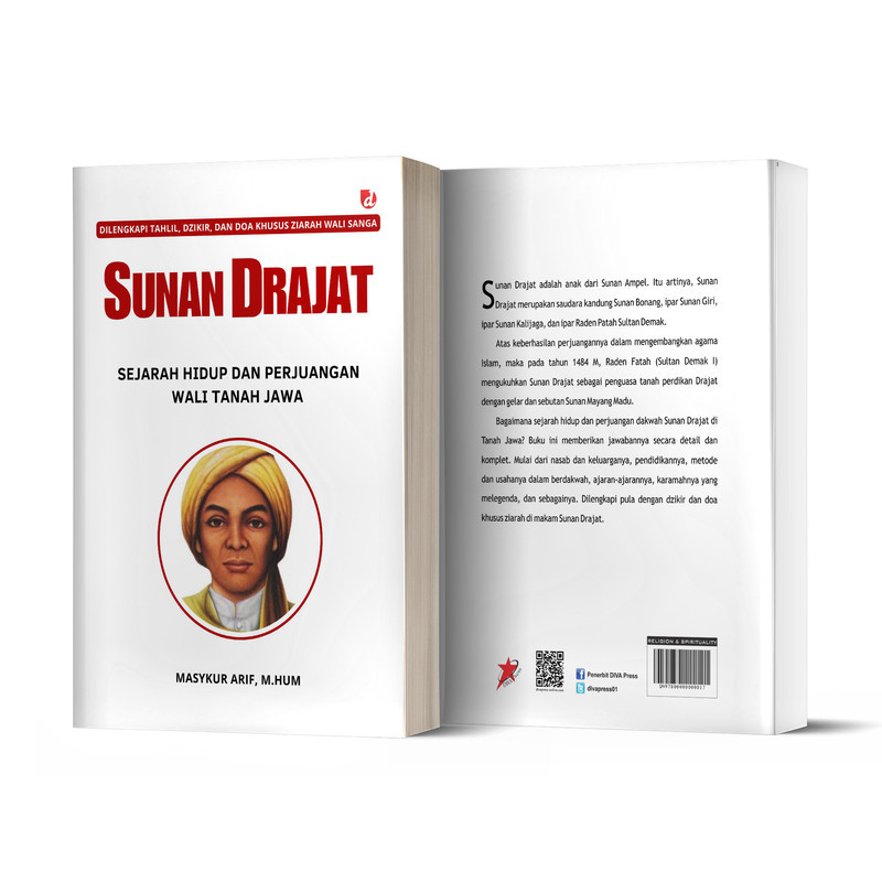 Buku Sunan Drajat (Sejarah Hidup dan Perjuangan Wali Tanah Jawa) - Masykur Arif, M.Hum