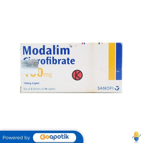 Modalim 100 Mg Box 28 Tablet