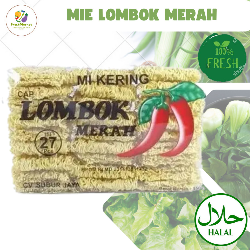 

Mie Kering Cap Lombok 500Gr Freshmarketlampung