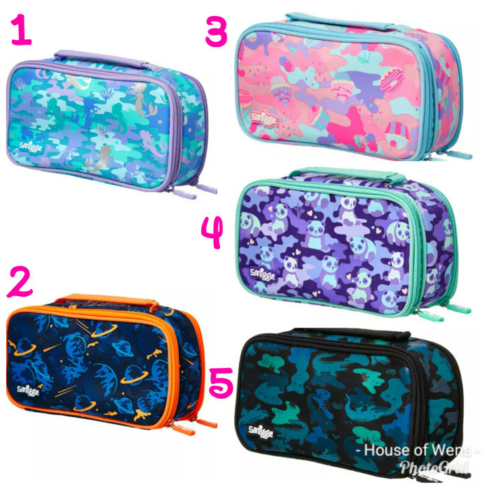

[BEST] SMIGGLE NOW YOU SEE ME GO ANYWHERE PENCIL CASE - TEMPAT PENSIL SMIGGLE - Biru Muda