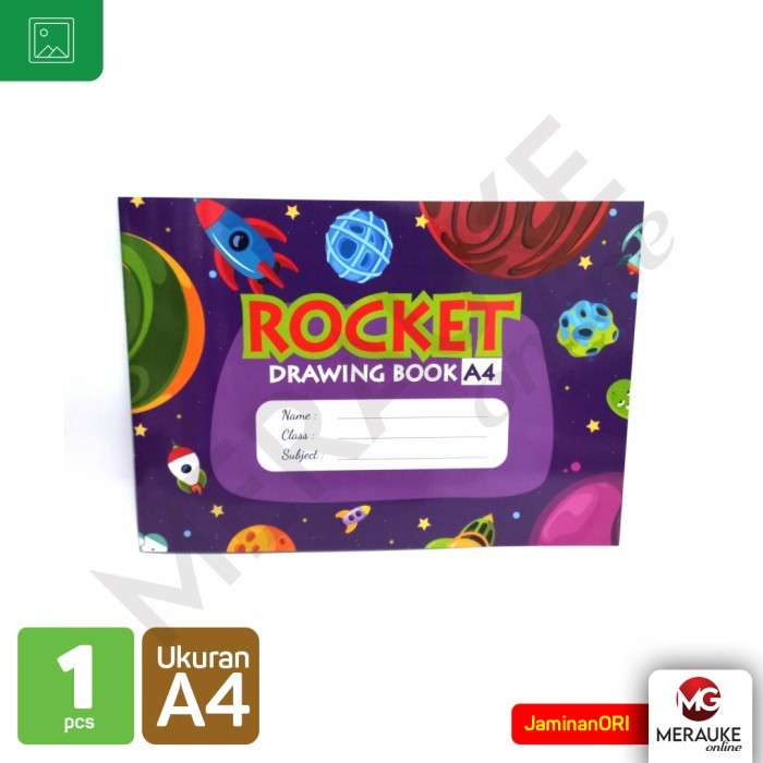 

Buku Gambar Rocket A4 (Satuan)