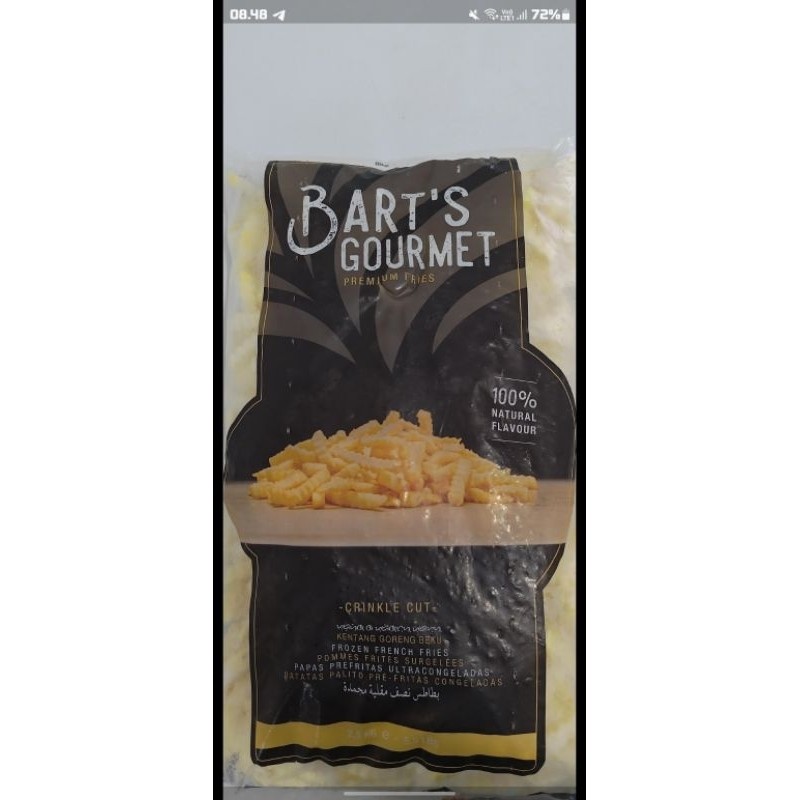 

KENTANG BARTS CRINCKLE 2,5KG