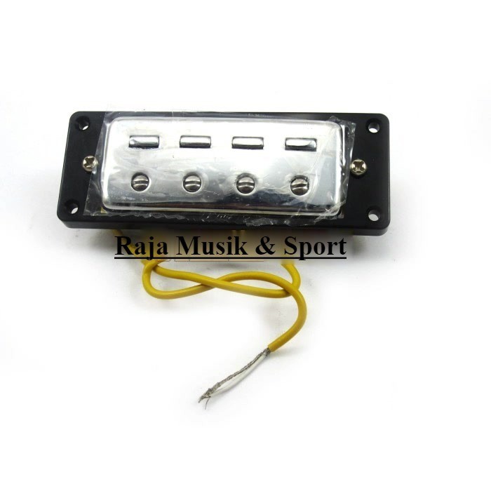 Pickup Bass Hohner 4 String Neck / Bridge - BLACK (AG805)