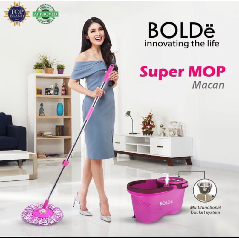 Bolde Super Mop Macan - Super Mop Bolde - Alat Pel Bolde