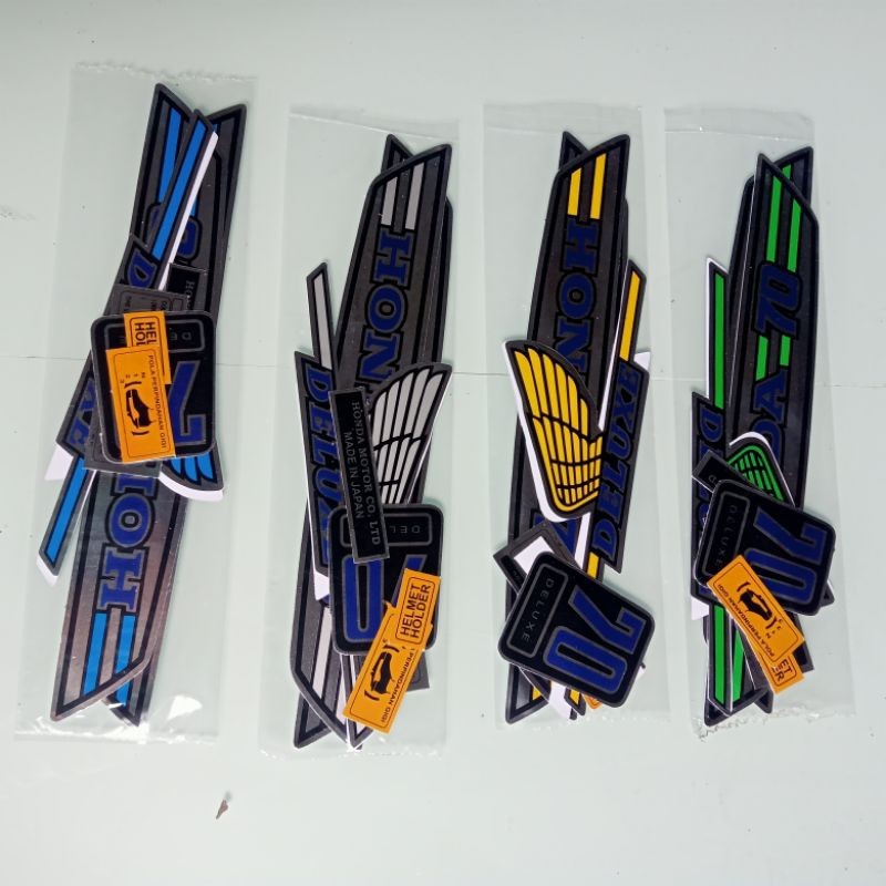 striping sticker Honda C70 C 70 honda