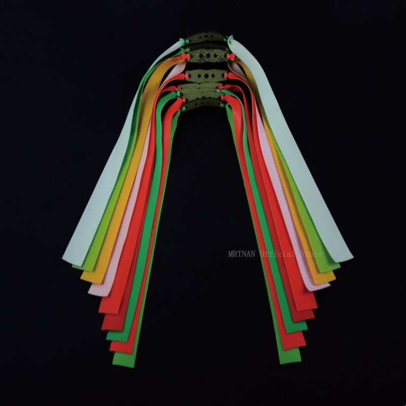 

Powerful Outdoor Hunting Flat Elastic Band For Slingshot Replacement Accessory Natural Rubber Catapult Latex Tape