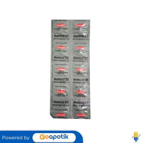 Avesco 20 Mg Strip 10 Kaplet