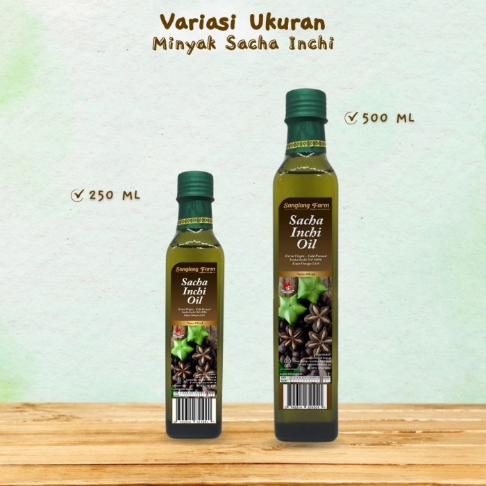 

Minyak SACHI Ekstrak 100 Tinggi Omega 3 6 9 Sacha Inchi 250 ml Murni - 250 ml