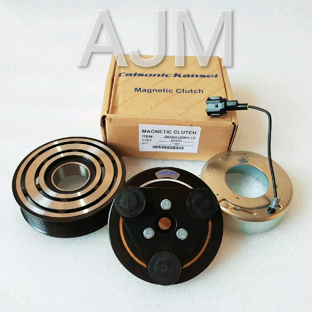 Magnet clutch puli kompresor ac Livina 1.5 1.8 cc