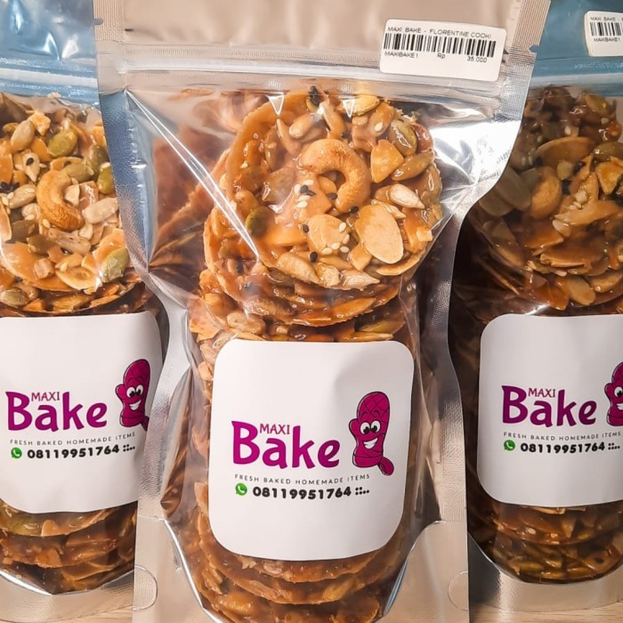 

Florentine Cookies 125gr - Less Sugar