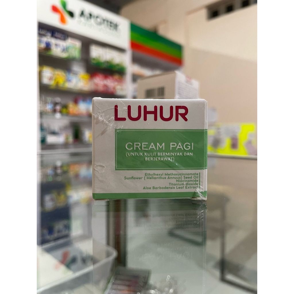 LUHUR Cream Pagi (skincare) Perawatan Kulit