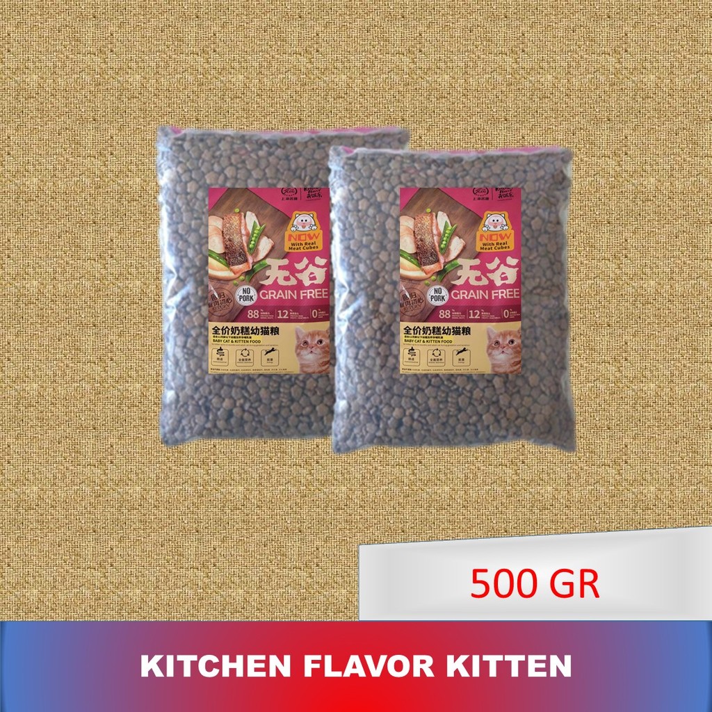 kitchen flavor Grain Free kitten & baby kitten 500gr