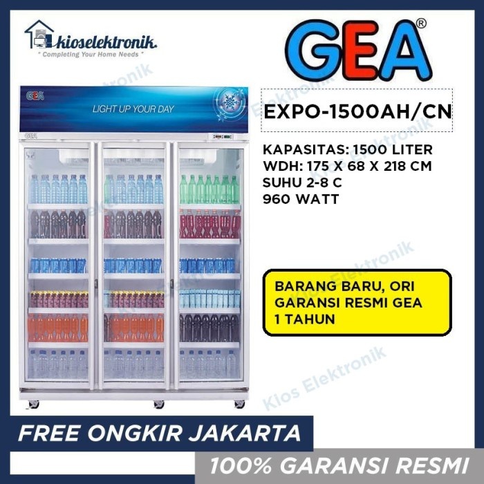 Gea Expo-1500AH/CN Showcase display cooler EXPO1500 - EXPO1500AHCN 150 - Jabodetabek