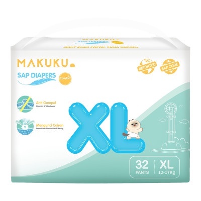 MAKUKU SAP Comfort+ Pants Popok Celana XL-32