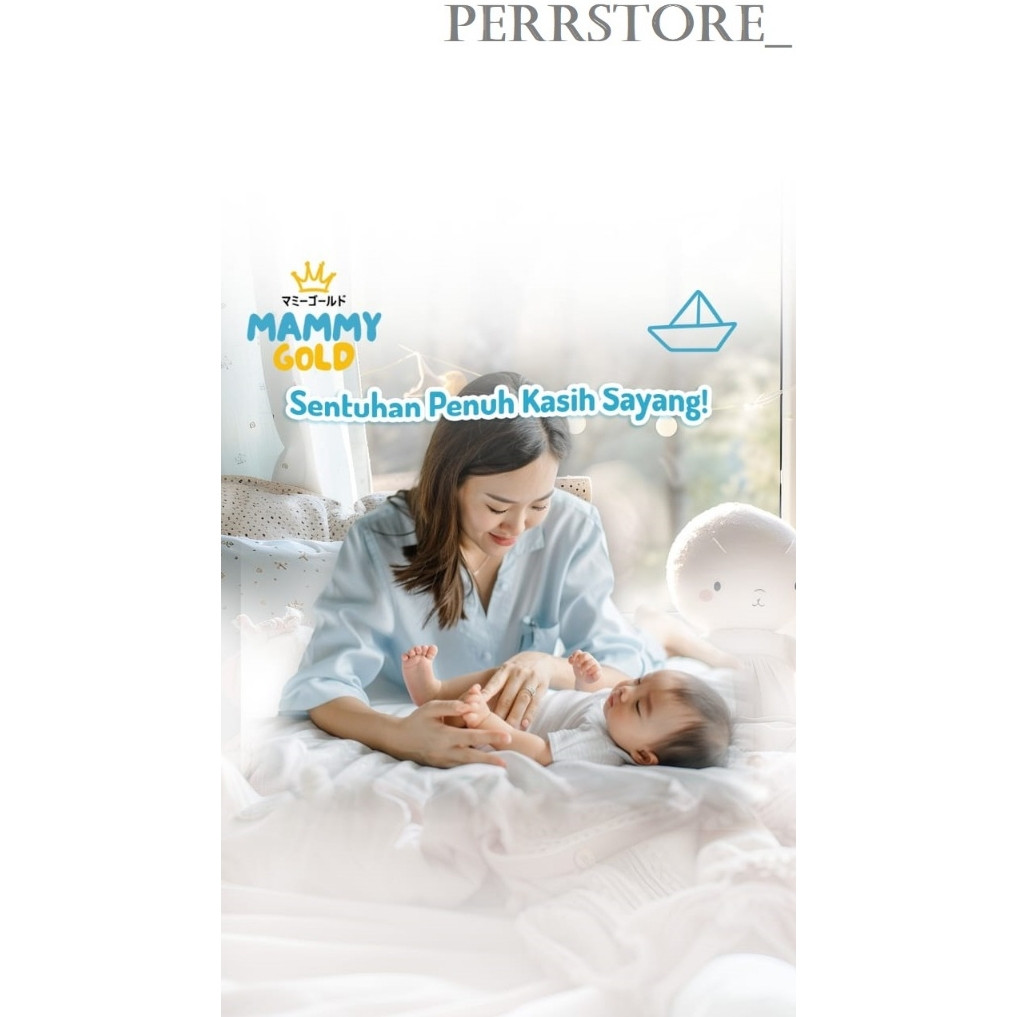 PAMPERS BAYI MURAH MAMMY GOLD POPOK UKURAN M