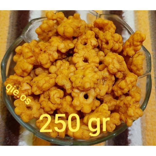 

Snack kembang ribut 250 gram gurih pedas manis