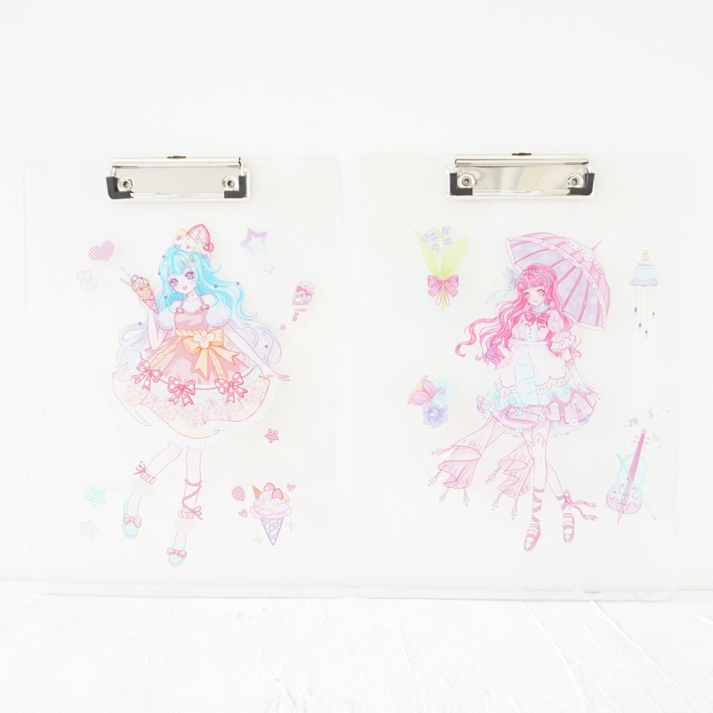 

CLIPBOARD TRANSPARAN/ PAPAN DADA/ PAPAN UJIAN/ CLIPBOARD GIRL