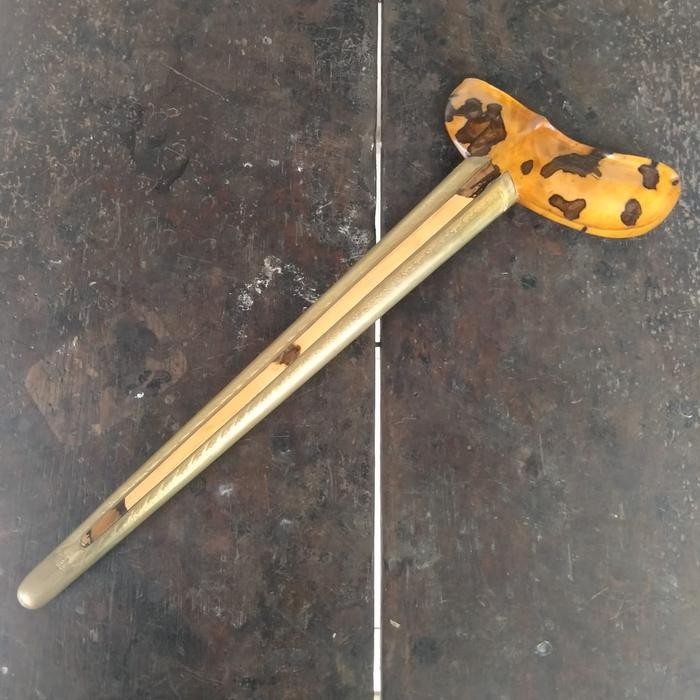 

Set Warangka Keris Gayaman Kayu timoho pendok model lawasan