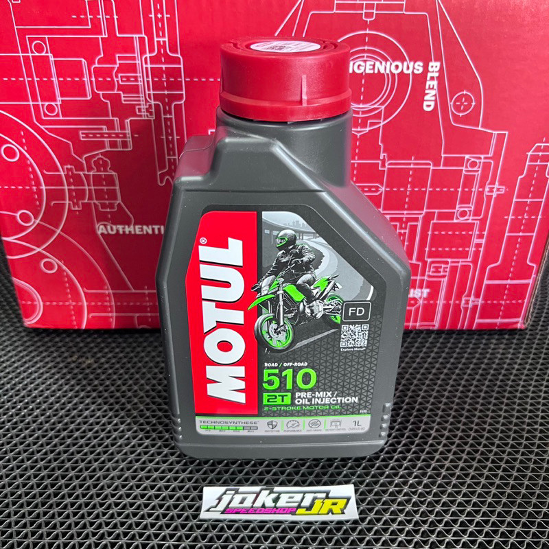 WOW OLI SAMPING MOTUL 510 1 LITER ORIGINAL MOTUL