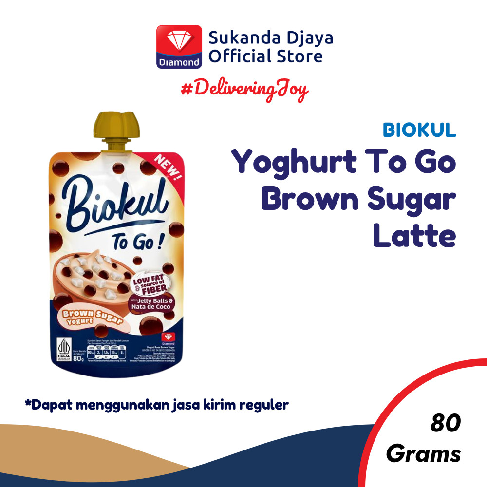 

Biokul Yogurt To Go Brown Sugar Latte 80 Gr