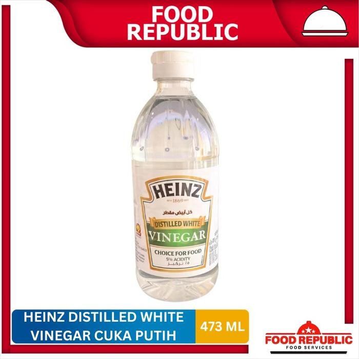 

Cuka Putih / Distilled White Vinegar Heinz 473 ML