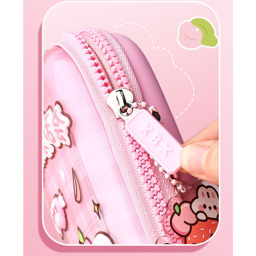 

JAMIN MURAH !!!Kotak pensil tempat pensil KBX original happy time 3D hardcase waterproof(BISA LANGSUNG ORDER)
