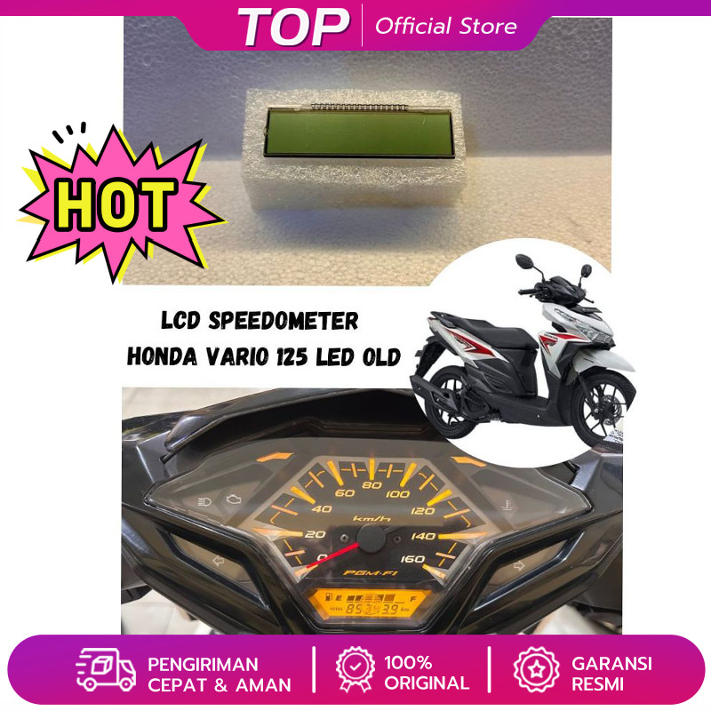 Lcd Spedometer Vario 125 LED OLD
