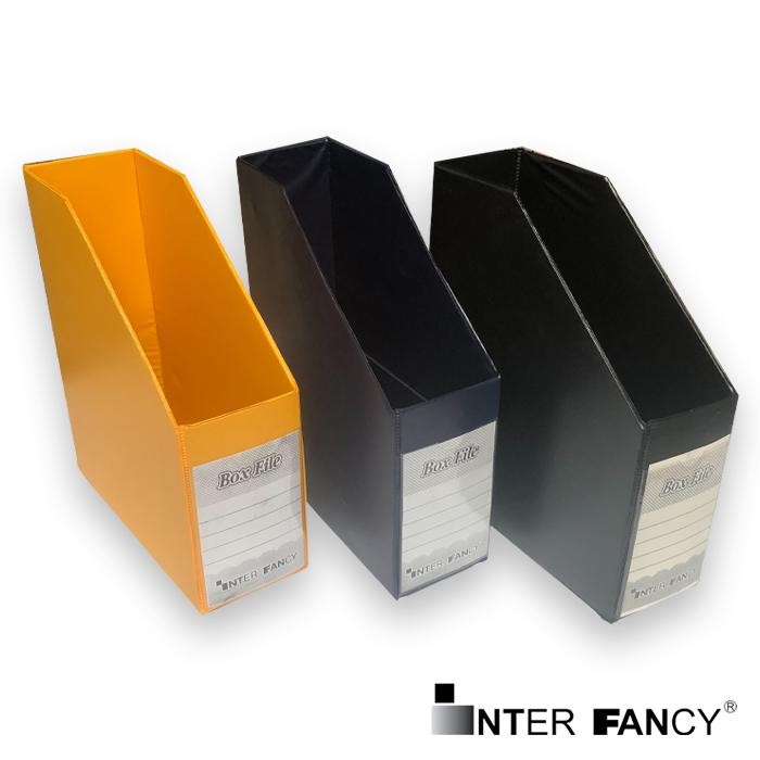 

Box File Plastik Lipat Kancing, Kotak, Folder, Organiser merk Interfancy, berfungsi untuk menyimpan dokumen majalah, buku, brosur. dengan rapi