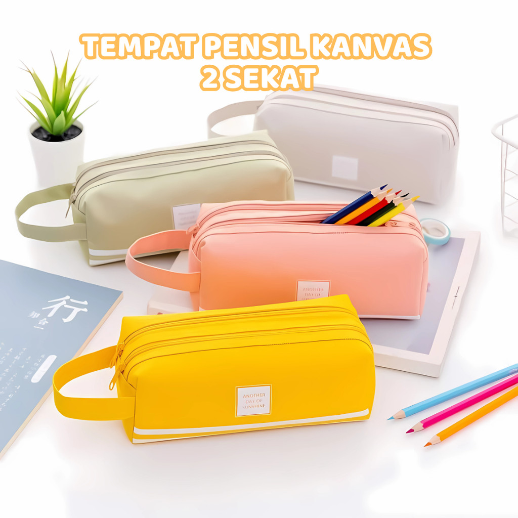 

Tempat Pensil Anak Perempuan Lucu Wadah Kotak Pinsil Pouch Dompet Murah Aesthetic Multifungsi Dewasa