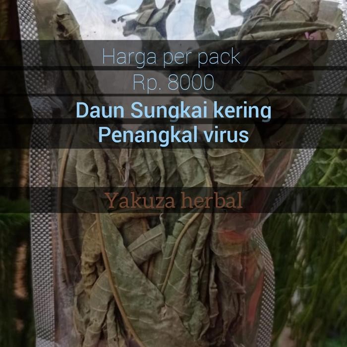 

Daun Sungkai kering per pak/ bungkus