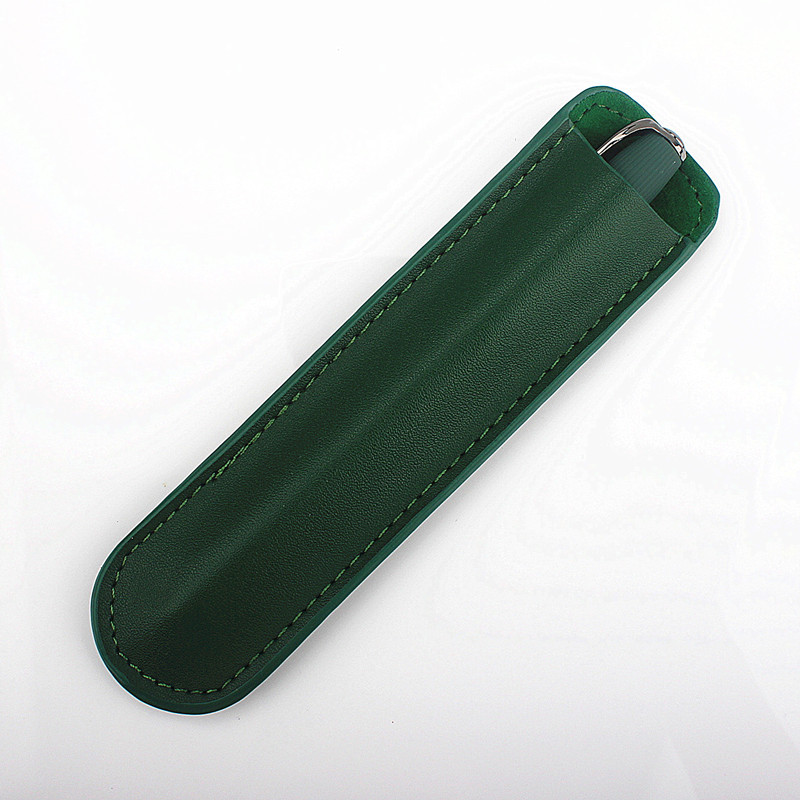 

1PC PU Leather Pencil bag Mini Leather Pen Case Pencils Fountain Pens Pocket for Adults Business