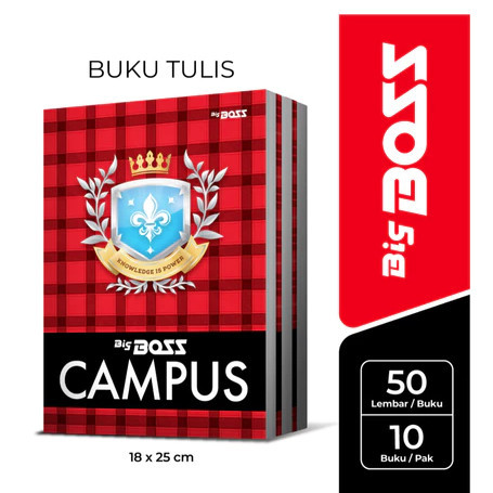 

BIG BOSS BUKU TULIS 50 LEMBAR PAK