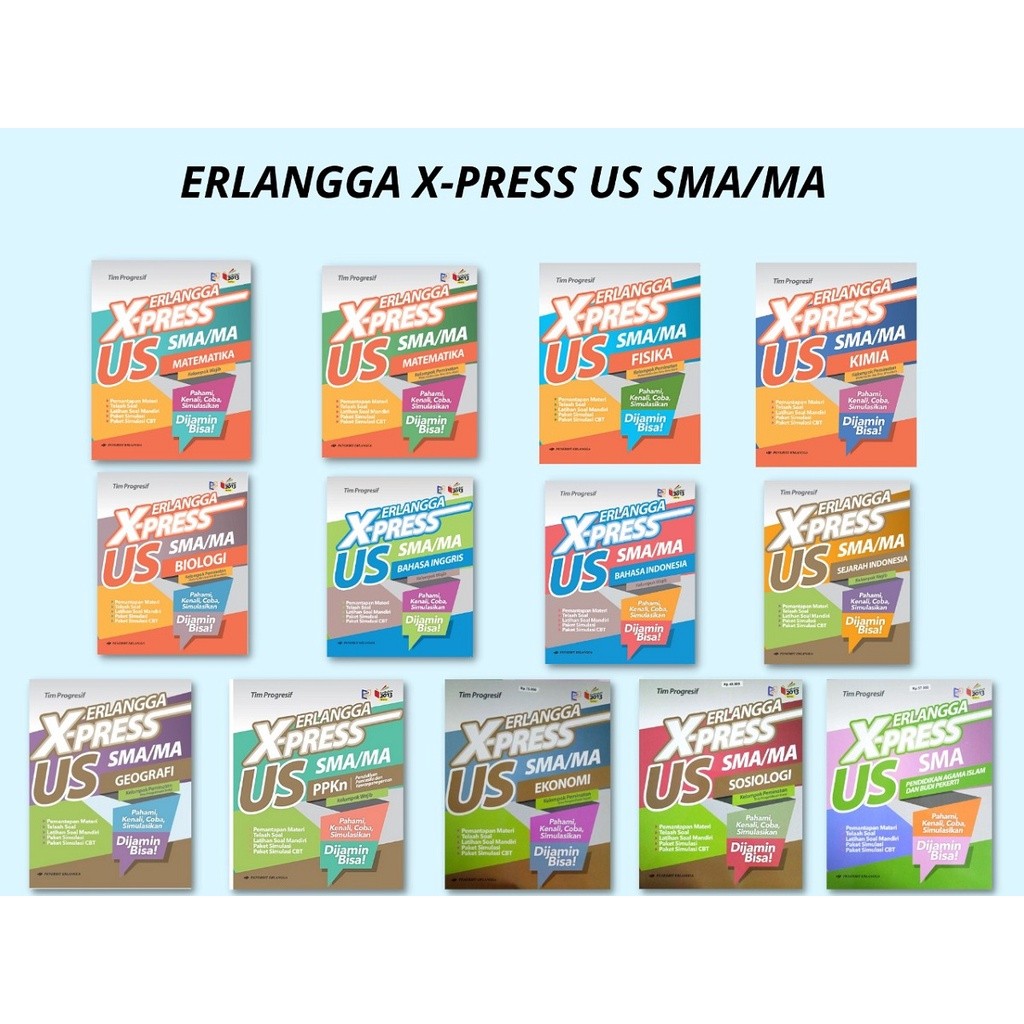 

[Erlangga Official] Paket Soal X-Press Us Sma/Ma
