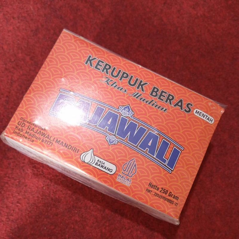 

RAJAWALI Kerupuk Puli / Beras / Gendar Khas Madiun