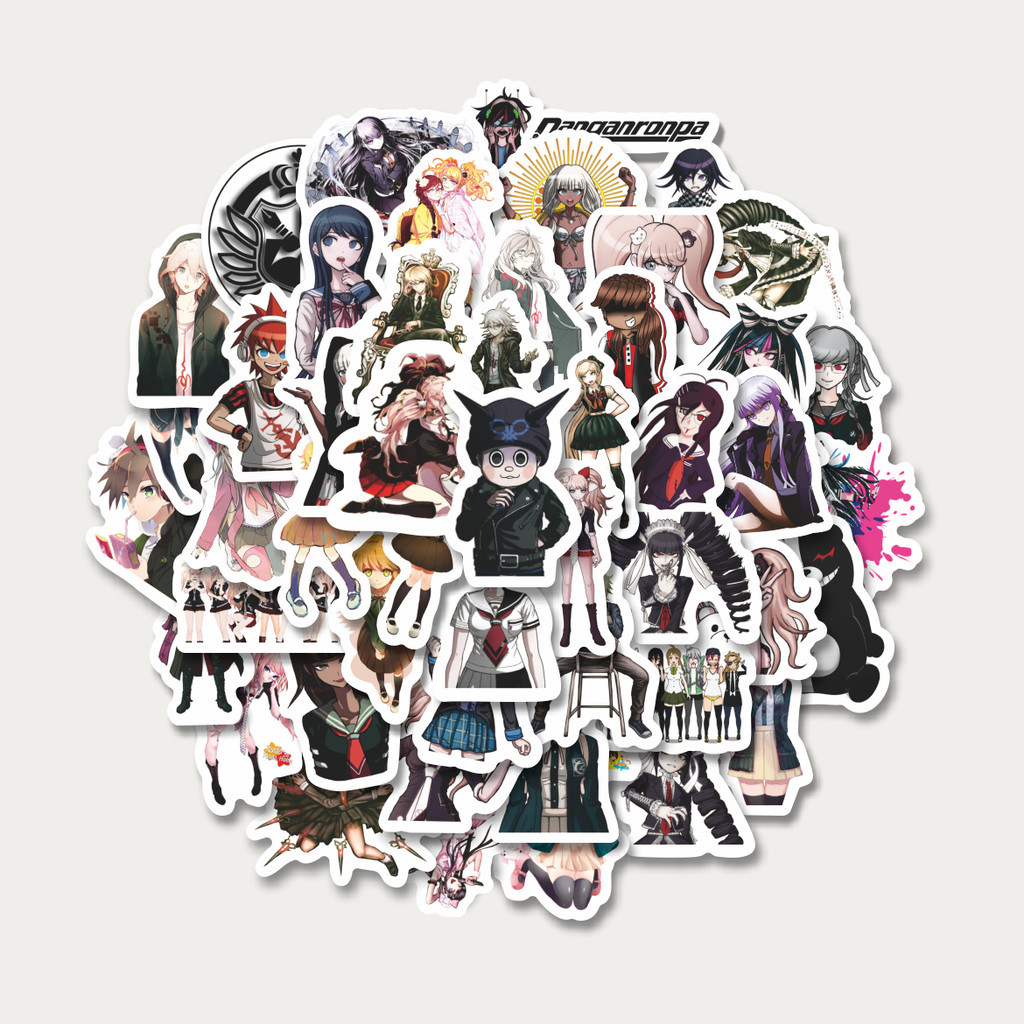 

Sticker Pack Stiker Anime Game Danganronpa | Sticker TUMBLR | Stiker LAPTOP KOPER HELM