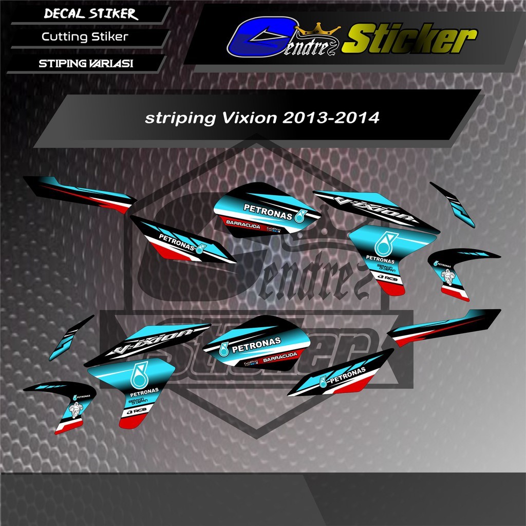STRIPING VIXION NVL PETRONAS 2012 SD 2014 NEW COLECION VIXION NEW