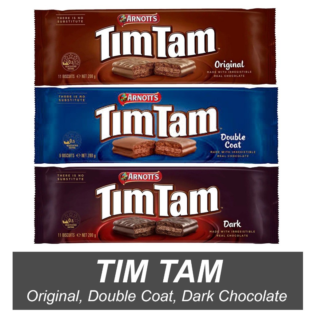 

TimTam Chocolate Berat 200gr Exp Januari 2026 Import Australia PROMO HALAL