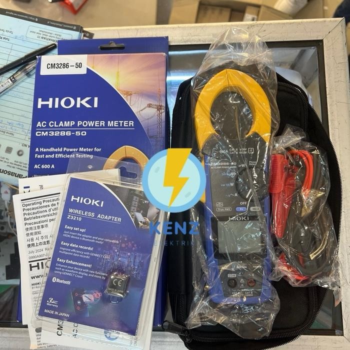 HIOKI AC CLAMP POWER METER CM 3286-50 TANG AMPERE