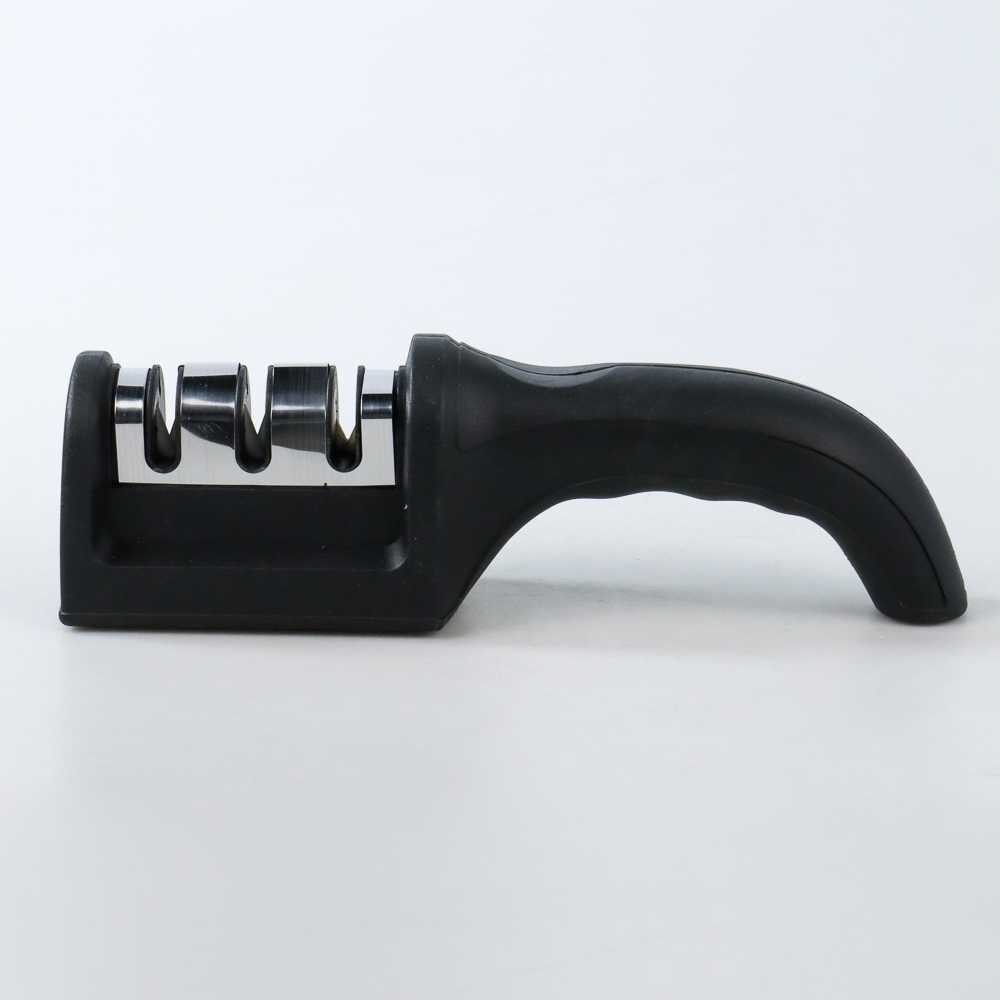 Alat Asah Pisau / Pengasah Pisau Profesional Tajam / Pengasah Pisau Dapur Knife Sharpener 3 Slot / A