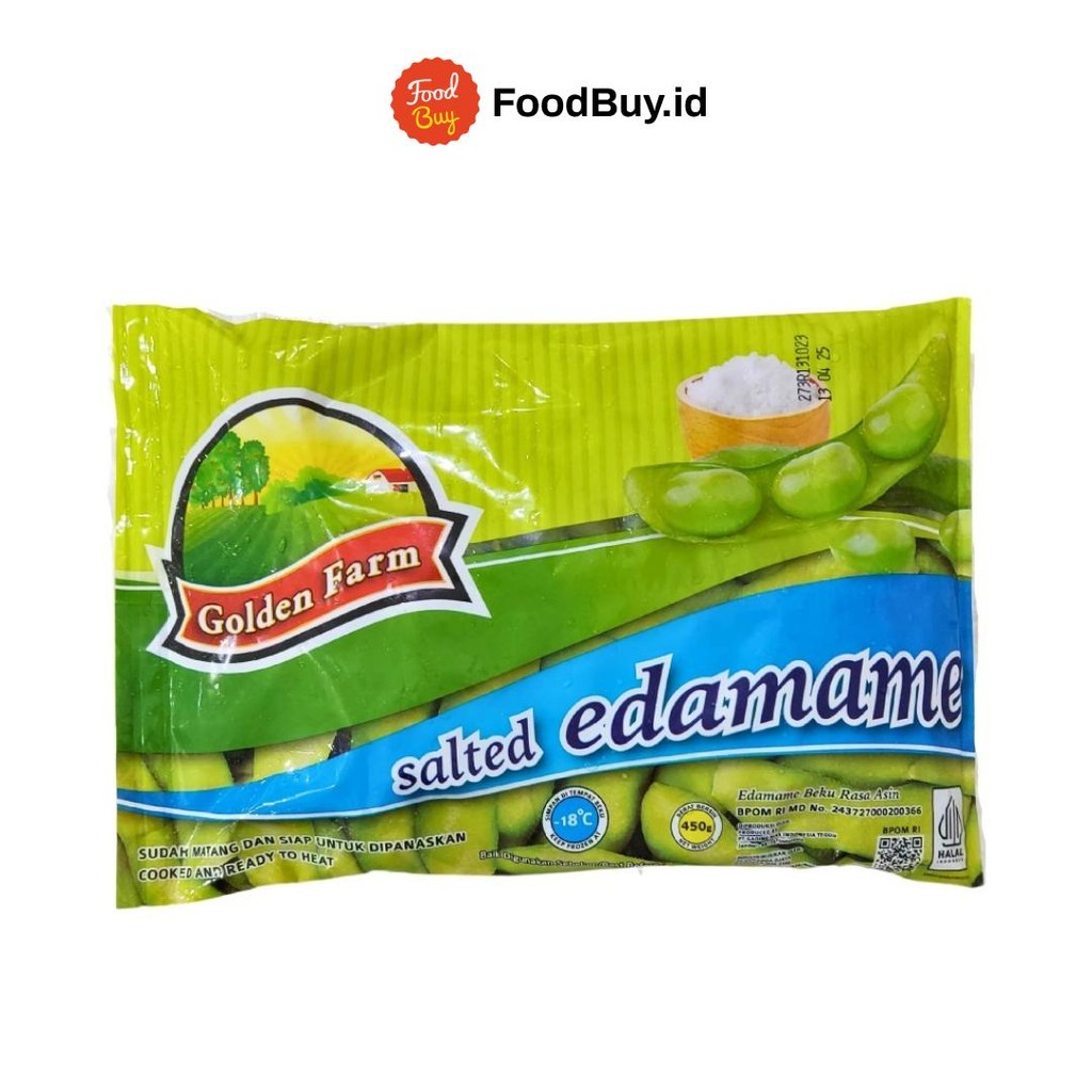 

Golden Farm Salted Edamame 450 gr