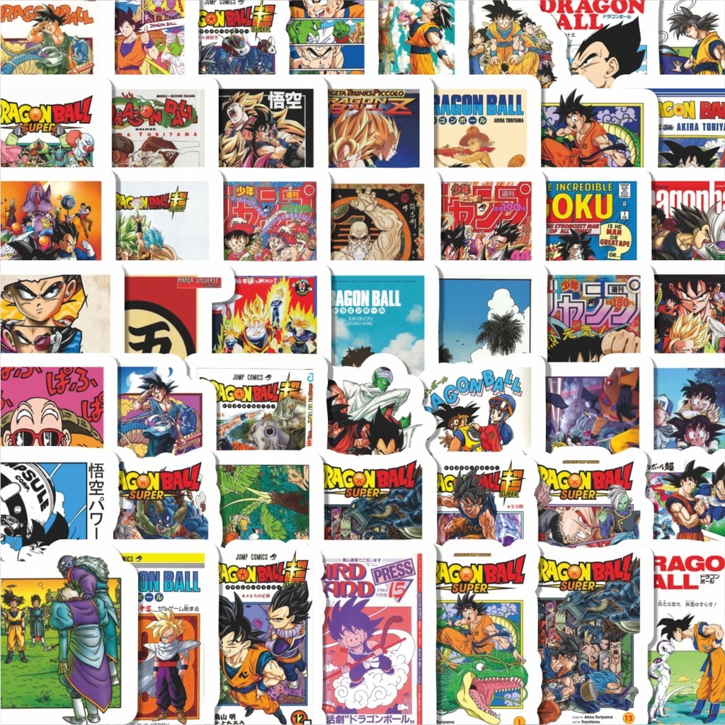 

Stiker Cutting Pack Stiker Dragon Ball Poster Isi 100Pcs Series Aesthetic Lucu Keren Untuk Koper Bahan Vynil