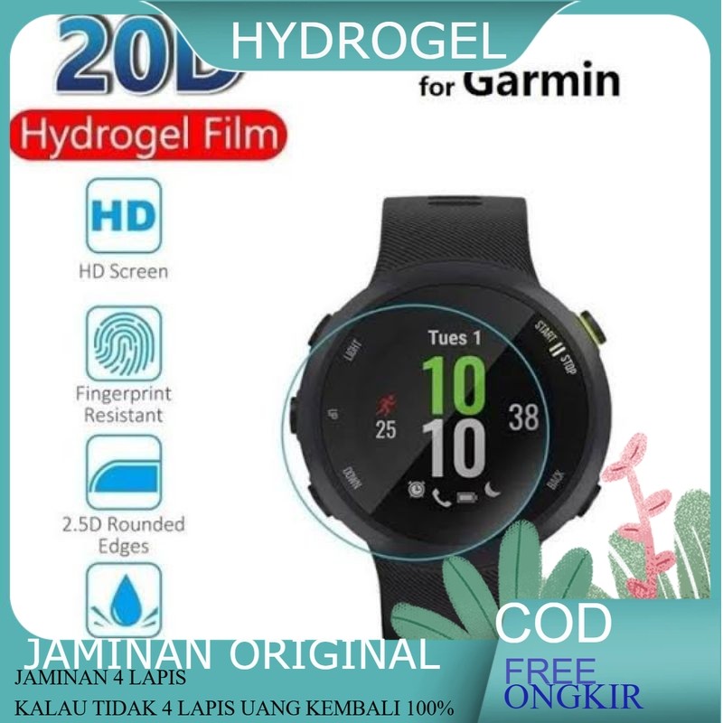HYDROGEL CLEAR JAM TANGAN GARMIN MARQ ADVENTURER - FR70 PINK - FR70 BLUE - FENIX - FENIX CHRONOS - F