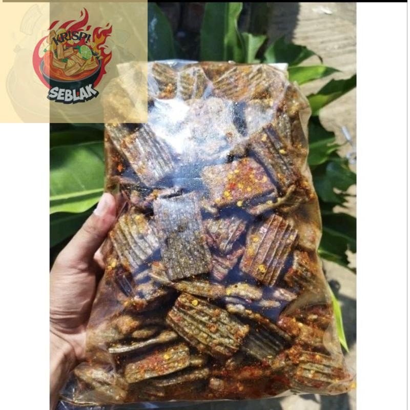 

Seblak krispi kerupuk jengkol pedas isi 250gr viral tik tok