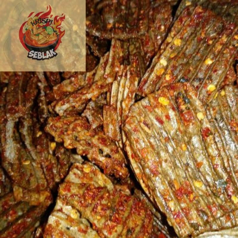

Seblak krispi -250gram Kerupuk Seblak Jengkol 500 gram pedas cikruh extra pedas daun jeruk Murah
