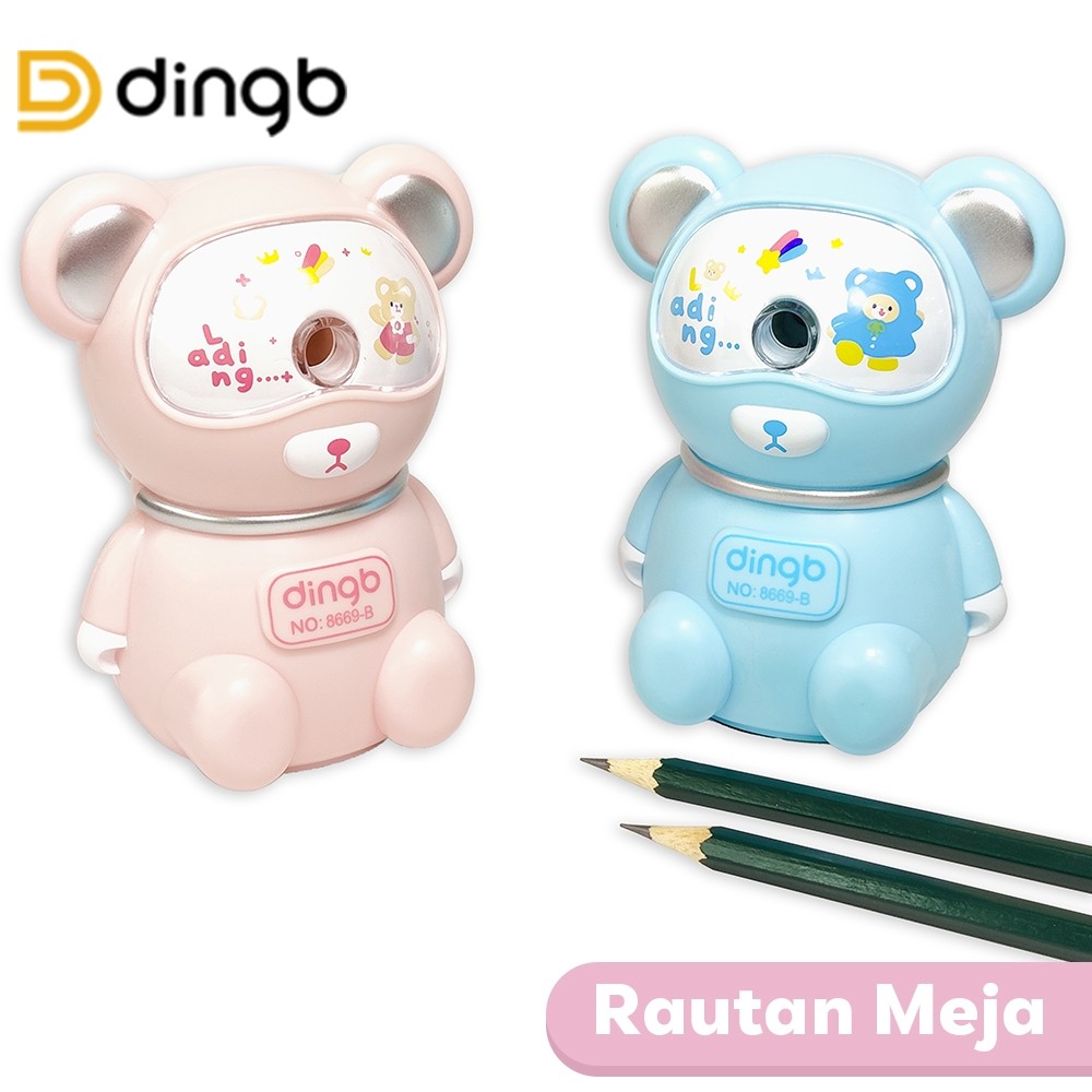 

DINGB Sharpener Rautan Serutan Putar Dingb Beruang DB-8669-B