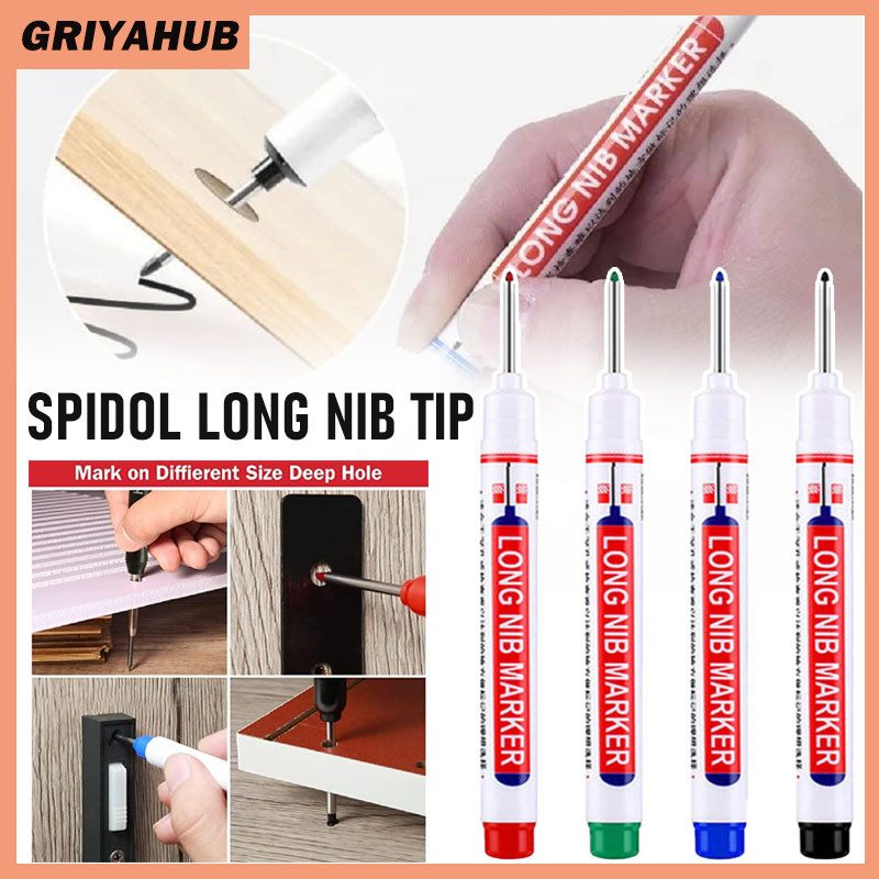 

Long Nib Head Marker Waterproof/Long Nib Marking Pen 20 Mm/Multiguna Spidol Kepala Panjang