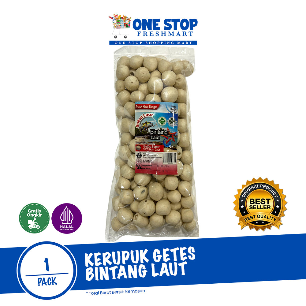 

BINTANG LAUT KERUPUK GETES SUPER 250GR