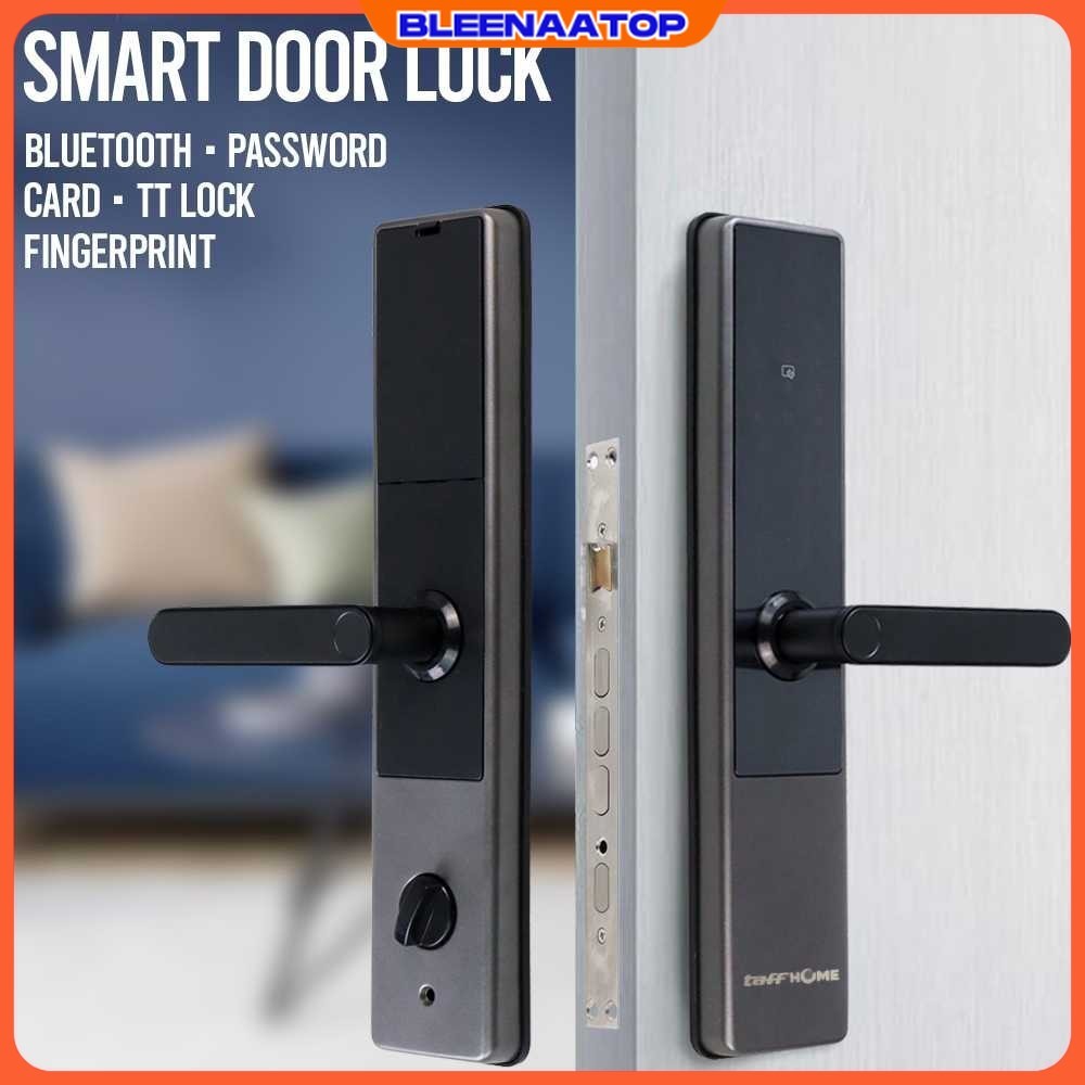 TaffHOME Smart Door Lock Bluetooth Password Fingerprint Card TTLock - A3F