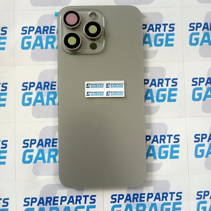 BACKDOOR / PENUTUP BELAKANG FOR IPHONE 15 PRO MAX - NATURAL