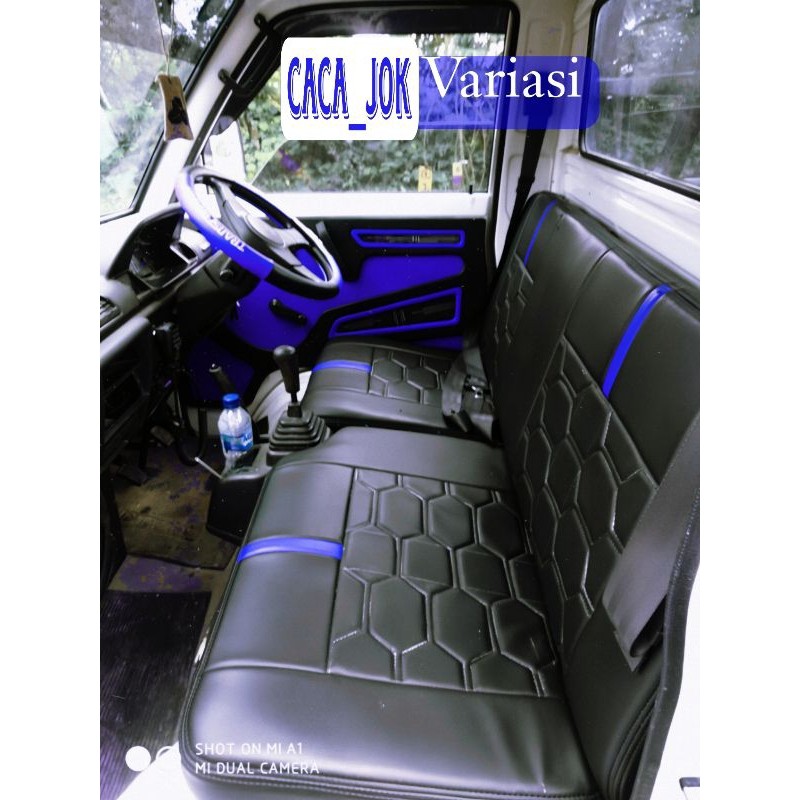Sarung Jok Mobil L300,Grandmax 1,5 AC Terbaru, Grandmax Lama,Carry1.0, Carry 1,5 Futura,Panther,Kija